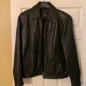Jos. A. Banks Signature Collection Leather Jacket